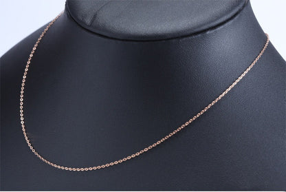 Women's Korean-style Red Tourmaline Colored Gemstone Pendant Necklace | Prime Care