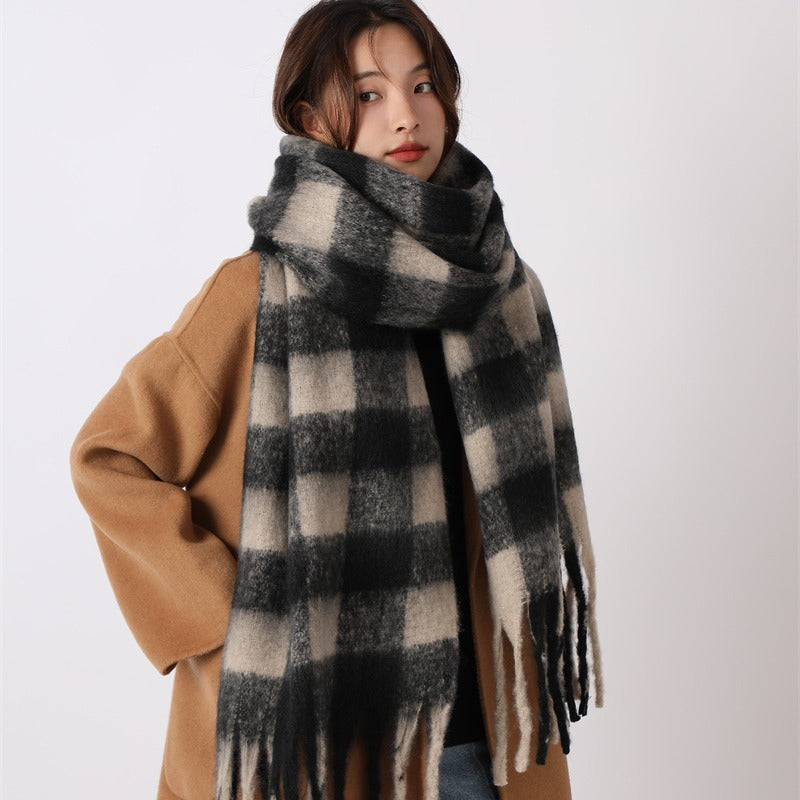 Womens Winter Scarf For Warmth - Premium Faux Cashmere Luxurious Feel | Prime Care