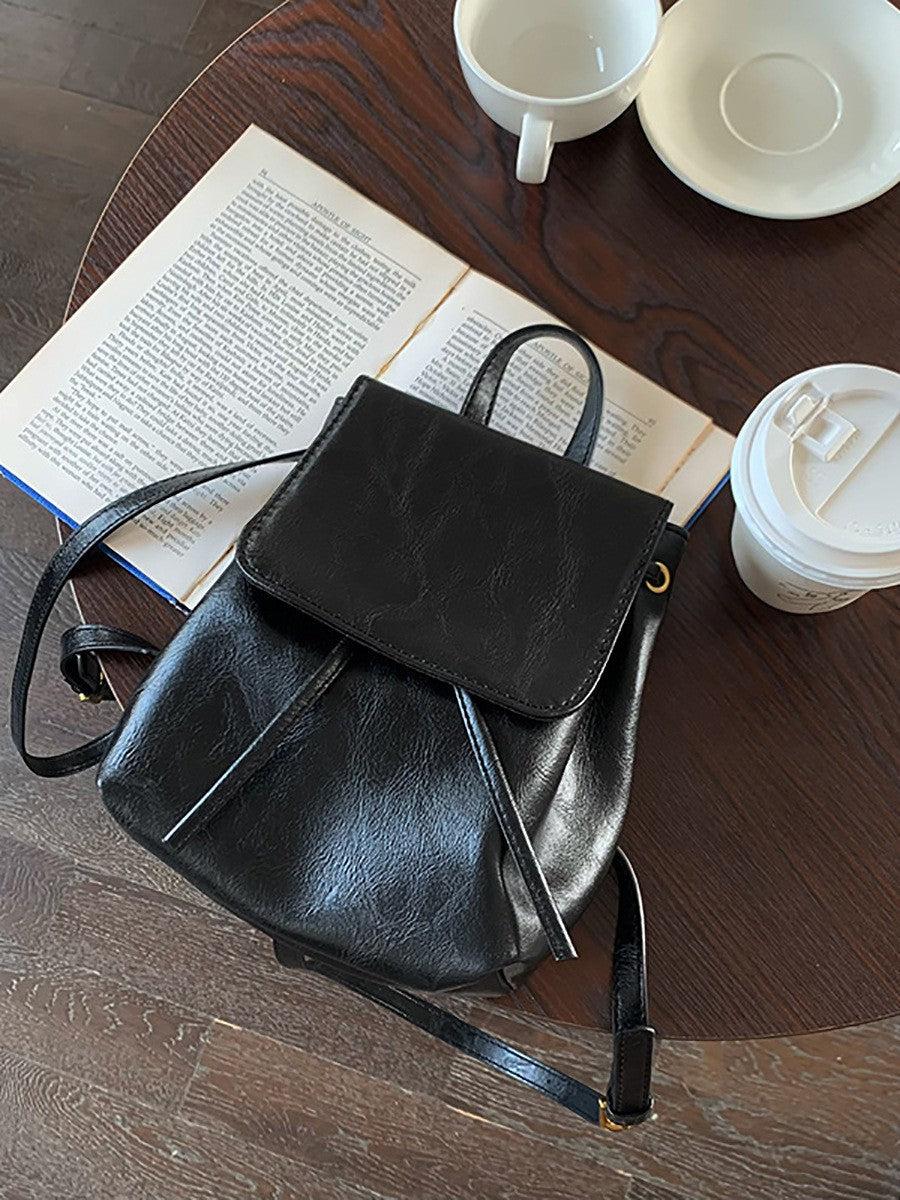 Vintage PU Soft Leather Textured Versatile Shoulder Bag - Classic Fashion | Prime Care