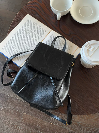 Vintage PU Soft Leather Textured Versatile Shoulder Bag - Classic Fashion | Prime Care
