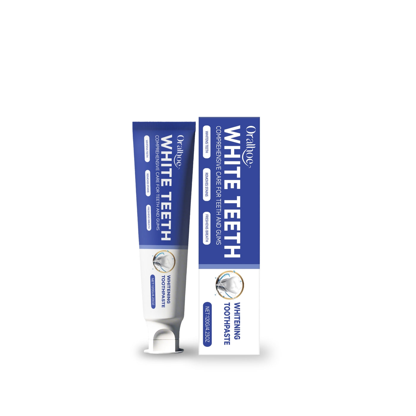 Whitening Toothpaste - Baking Soda & Mint Formula for Brighter Teeth | Prime Care