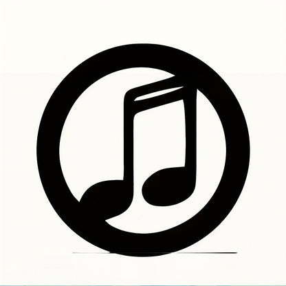 Black Music Notes Wooden Wall Home Decor - Musical Wall Art | Prime Care