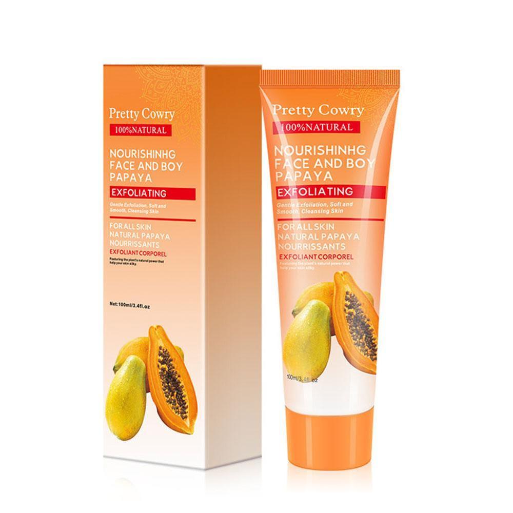 🌿 Cucumber Coconut Papaya Facial Exfoliating Gel — Direct From China 🇨🇳
