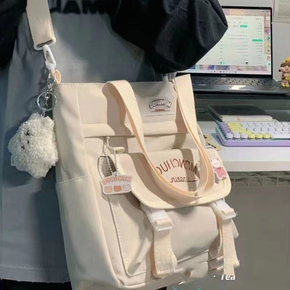 Versatile Preppy Large Capacity Shoulder Bag - Multi-functional Fashion Bag | Prime Care