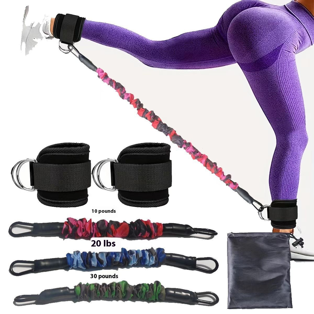 Ankle Strap Resistance Bands Set – Hip & Leg Strength Training