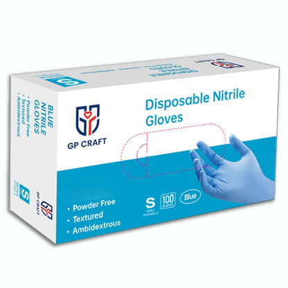 Medical Ding Qing Gloves GP40 Blue