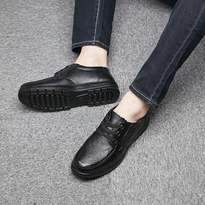 Leather Casual Sneakers - Men's Comfortable Stylish Footwear 920g | Prime Care