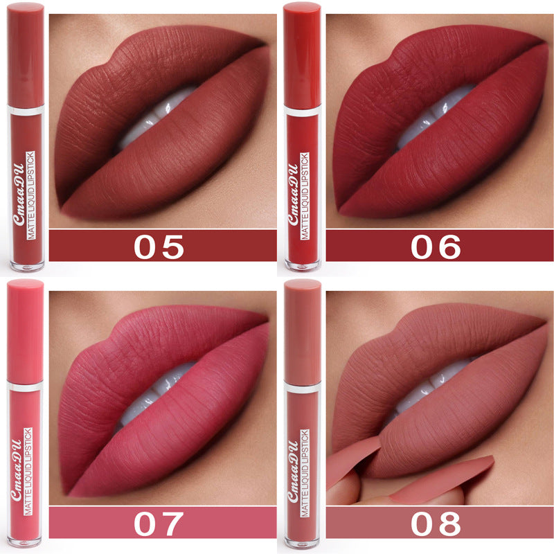 Women's Non-stick Cup Waterproof Matte Lipstick - Long-lasting Lip Color | Prime Care