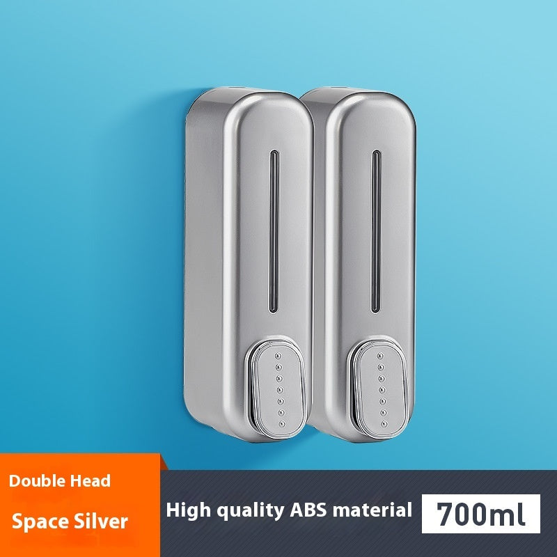 Hotel Shampoo Bath Soap Dispenser - Single & Double Head Manual Press | Prime Care