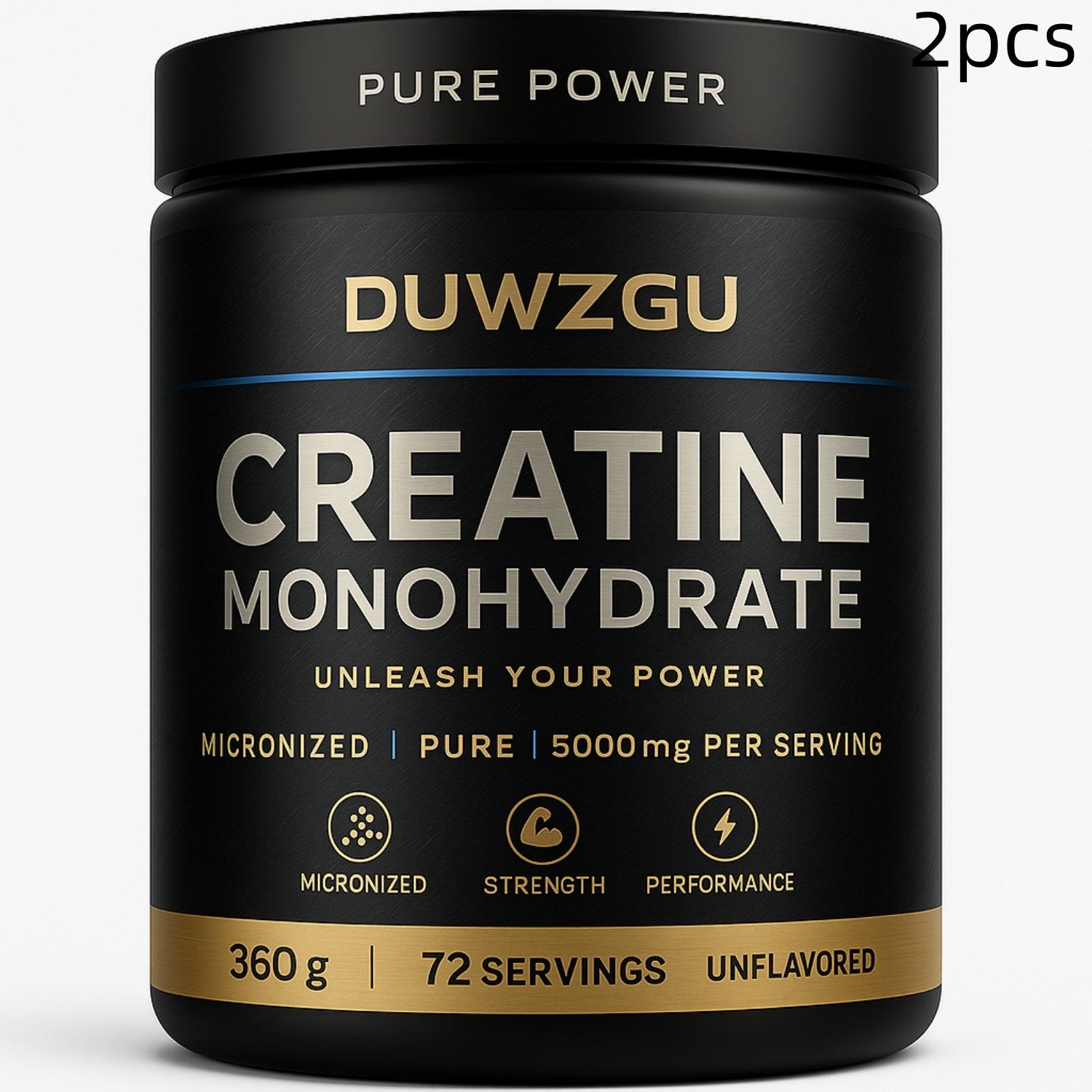 Pure Creatine Powder – 5g Creatine Per Serving | 360g