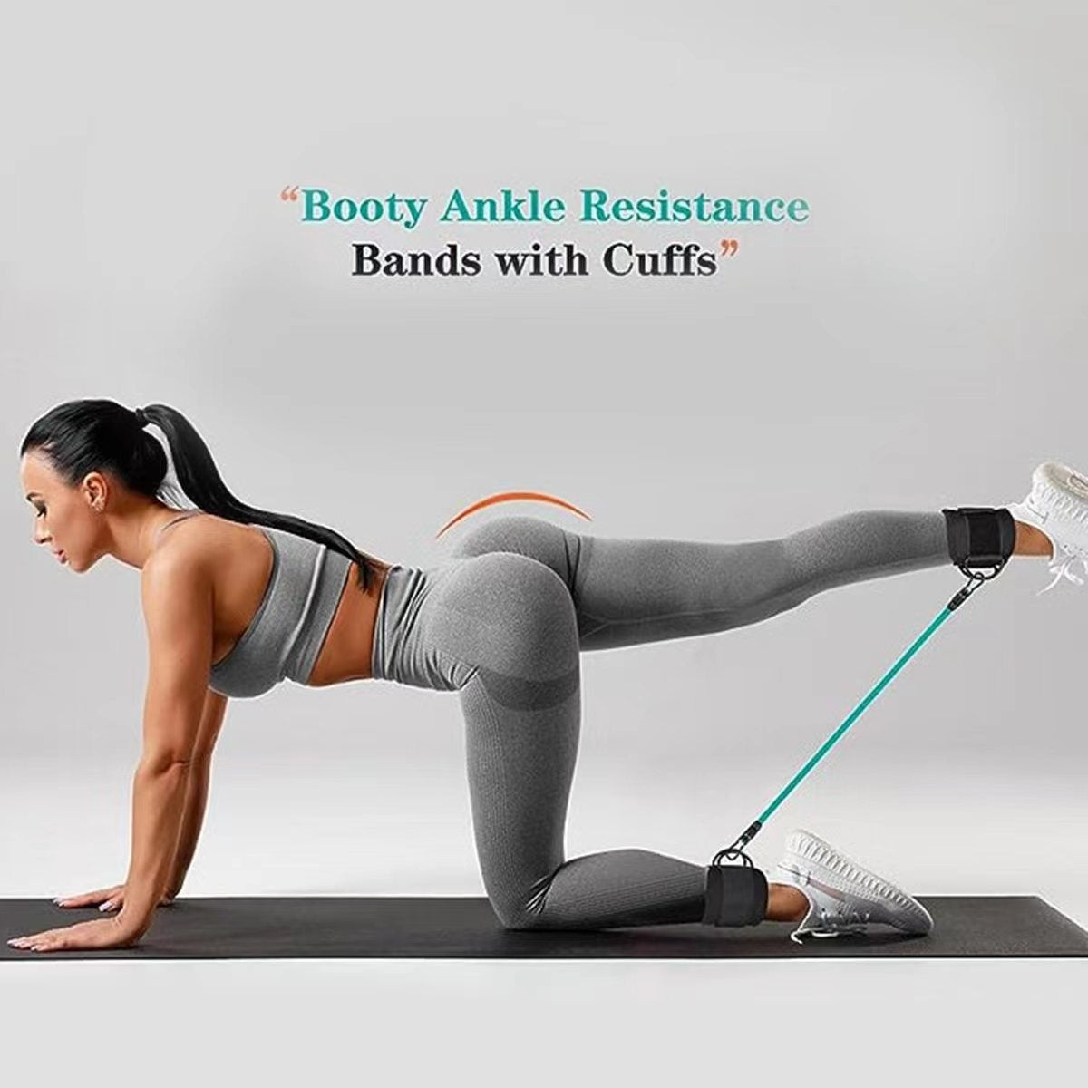 Ankle Strap Resistance Bands Set – Hip & Leg Strength Training