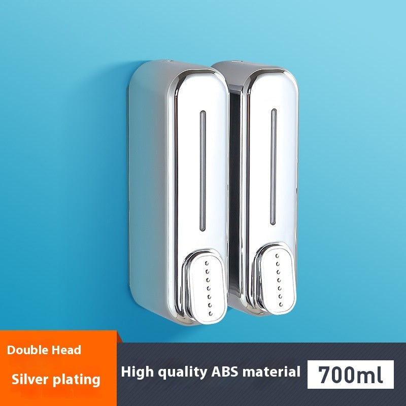 Hotel Shampoo Bath Soap Dispenser - Single & Double Head Manual Press | Prime Care