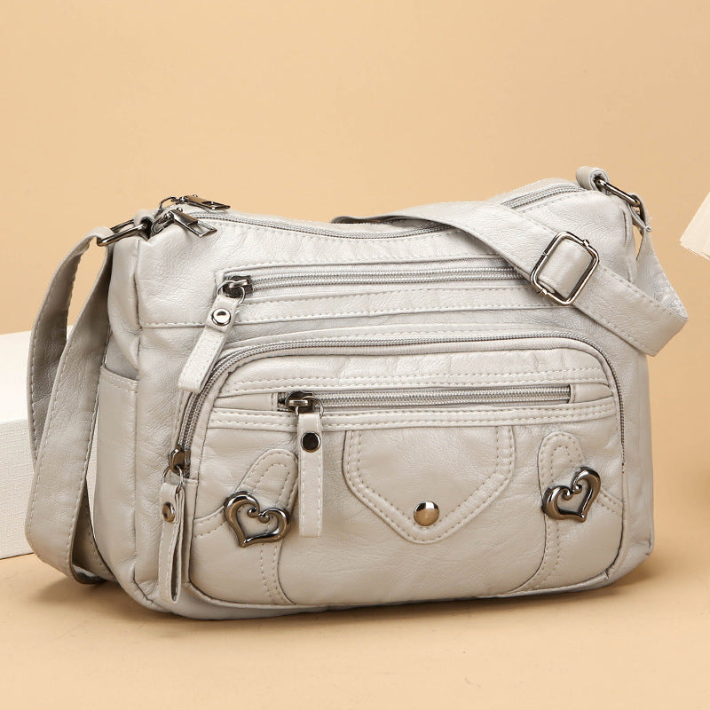 Versatile High-end Crossbody Bag With Spacious Multi-layer Design - Premium Fashion | Prime Care