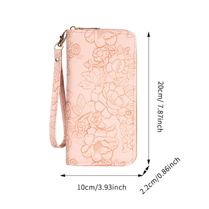 Women's Long Zipper Multi-functional Coin Purse - Card Holder Wallet | Prime Care