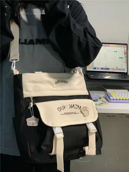 Versatile Preppy Large Capacity Shoulder Bag - Multi-functional Fashion Bag | Prime Care