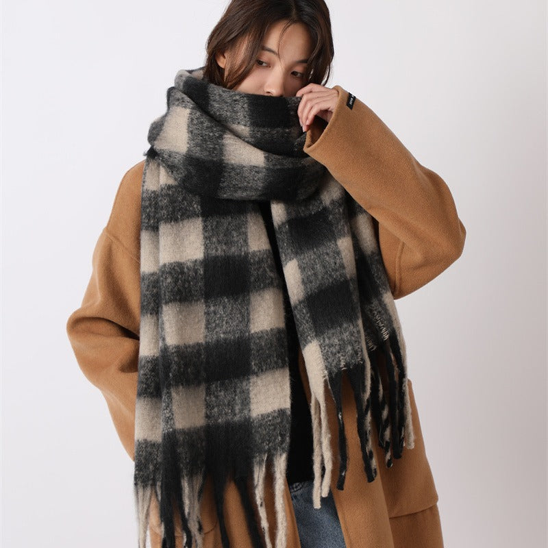 Womens Winter Scarf For Warmth - Premium Faux Cashmere Luxurious Feel | Prime Care