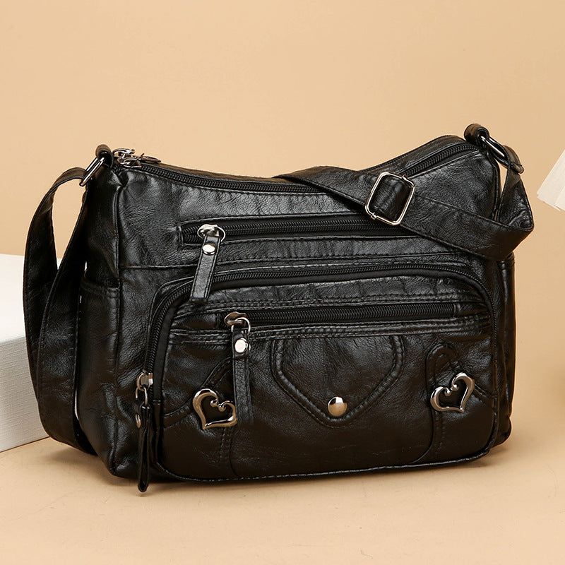 Versatile High-end Crossbody Bag With Spacious Multi-layer Design - Premium Fashion | Prime Care