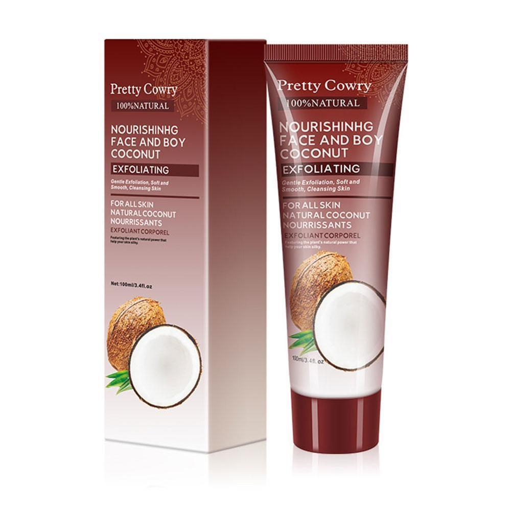 🌿 Cucumber Coconut Papaya Facial Exfoliating Gel — Direct From China 🇨🇳